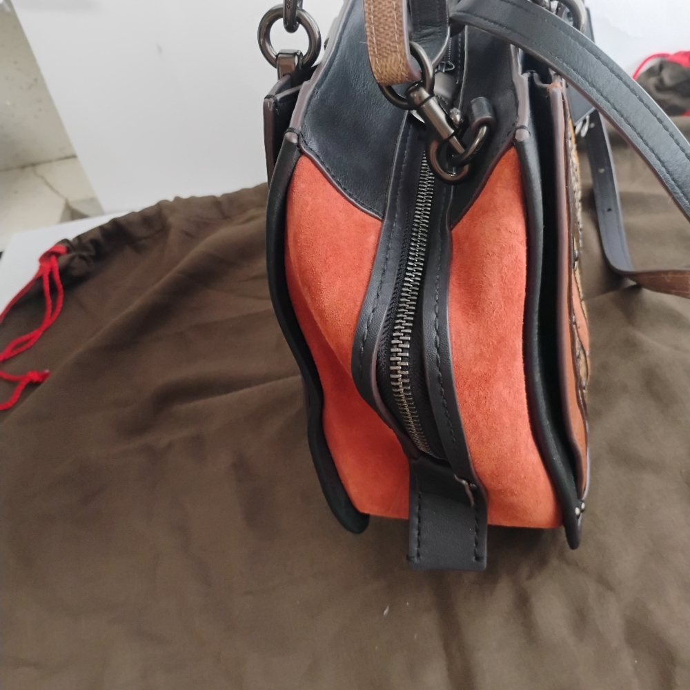 Coach Dreamer 21 Patchwork Snakeskin, Signature, Leather luxury handbags - Picture 12 of 16